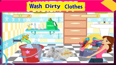 How to cancel & delete Wash laundry & Iron Clothes from iphone & ipad 4
