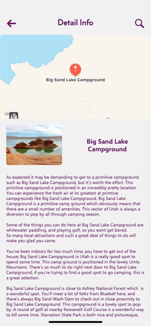 Utah Campgrounds & RV Parks(圖3)-速報App