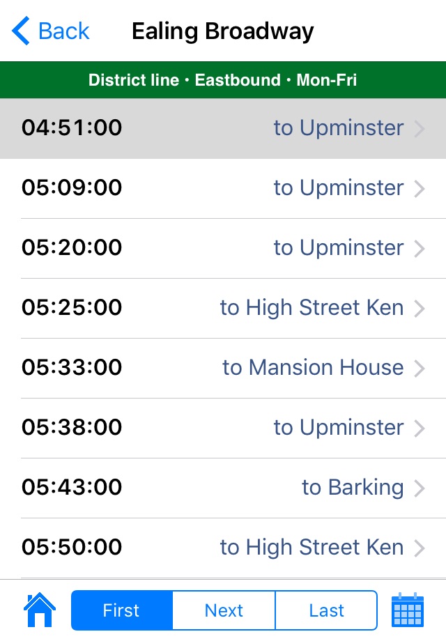 Tube Times screenshot 3