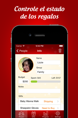 The Christmas Gift List Pro screenshot 2