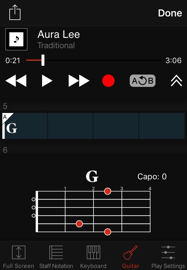 Chord Tracker - US screenshot 4