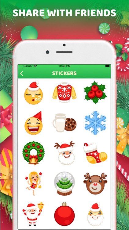 Christmas Stickers Emoji 2022