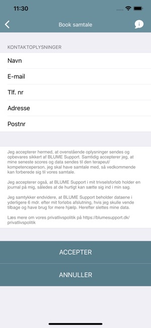 Blume Support On The App Store