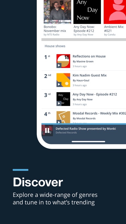 Mixcloud - Radio & DJ mixes screenshot-3