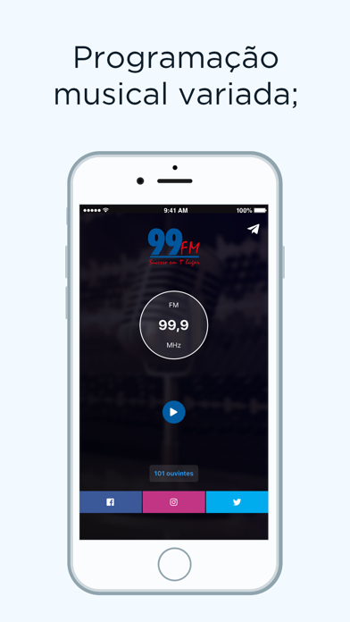 Rádio 99-FM screenshot 3