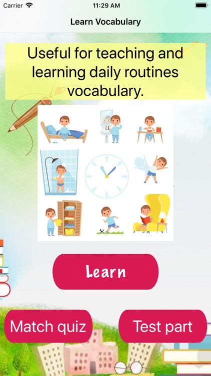 Lean vocabulary:Daily routines by gukh gijh