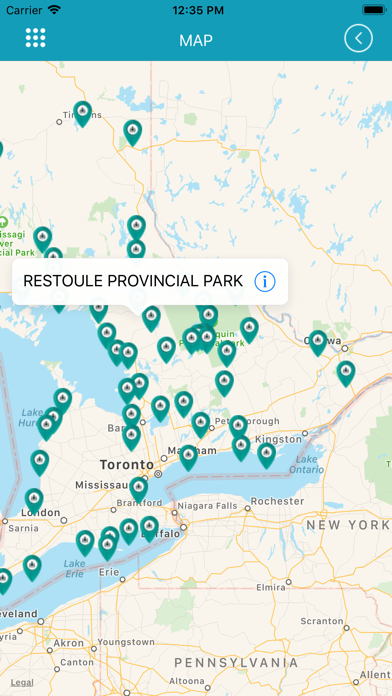 Ontario State Parks_ screenshot 4
