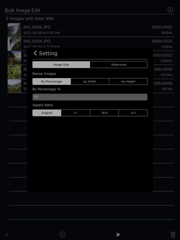 Batch Image Resize - náhled
