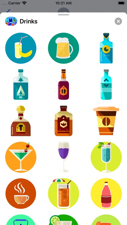 Drinks Sticker Pack