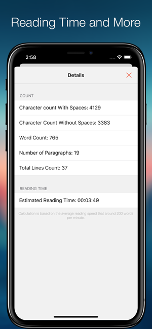 Word Count - Advanced Counter(圖2)-速報App