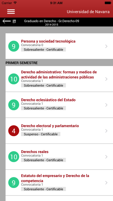 How to cancel & delete Universidad de Navarra - Notas from iphone & ipad 4