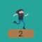 Observe the mathematical formula on the person's head and jump to the correct answer board by pressing and holding the "Jump" button