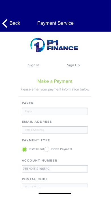 P1 Finance for iPhone screenshot 3