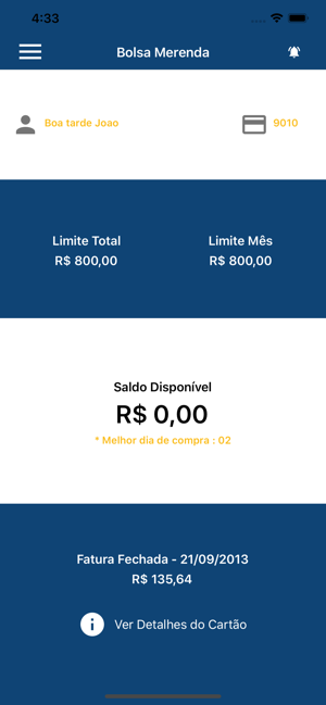 Cartão Bolsa Merenda Itapevi(圖3)-速報App