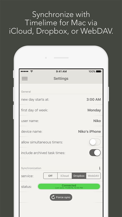 Timelime Time Tracking