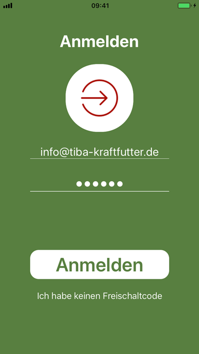 TiBA Futter-App screenshot 2