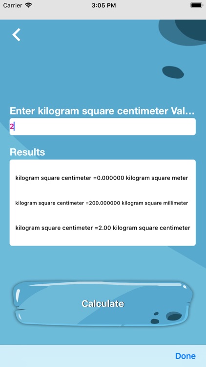 Prefix Inertia and Charge Calc screenshot-3