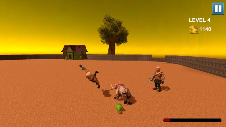 Bull Monster Crashy Riding 3D screenshot-3