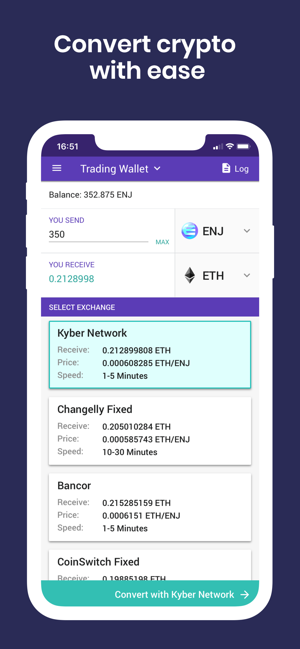 Enjin Crypto Blockchain Wallet(圖4)-速報App