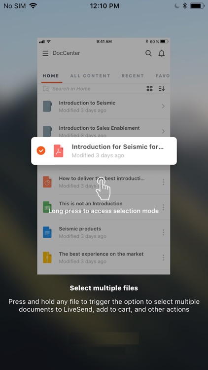 Seismic DocCenter screenshot-4