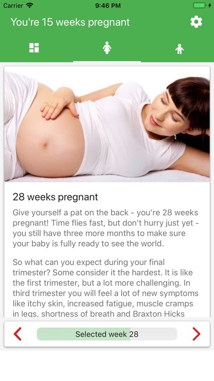 Pregnancy App.