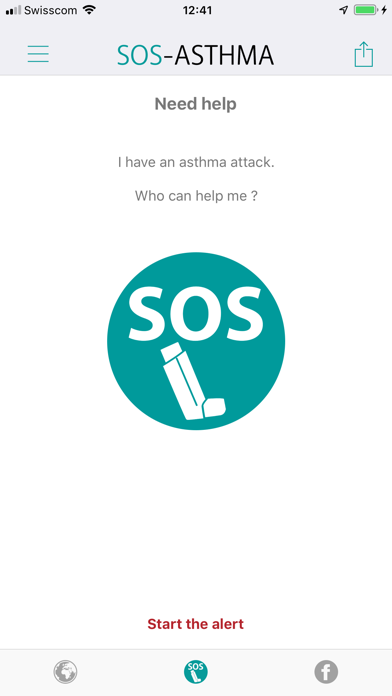 SOS Asthma screenshot 2