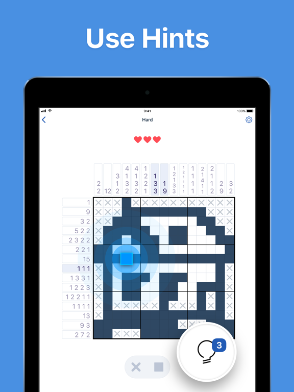 iPad Image of Nonogram.com - Griddlers Game