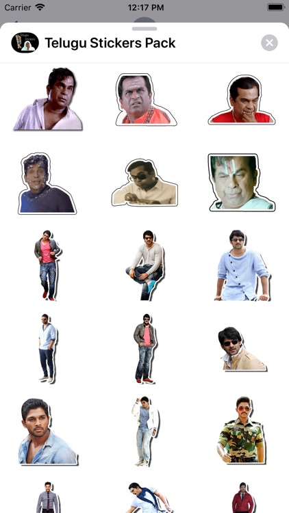 Telugu Stickers Pack