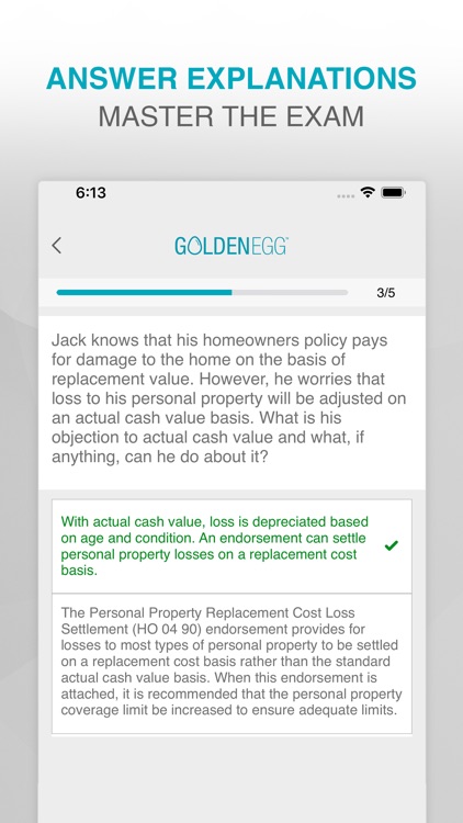 Property And Casualty Test