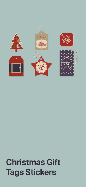 Christmas gift tags stickers(圖1)-速報App