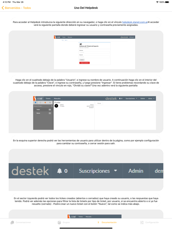 Screenshot #6 pour Sistel Support