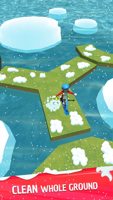 Skiing Skill : Remove Snow screenshot 2