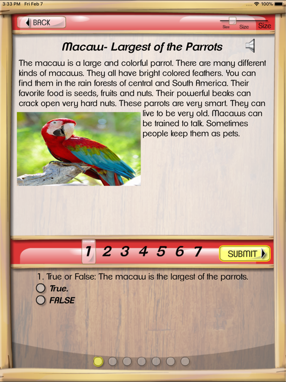 Screenshot #6 pour Reading Skills Grade 1st 2nd