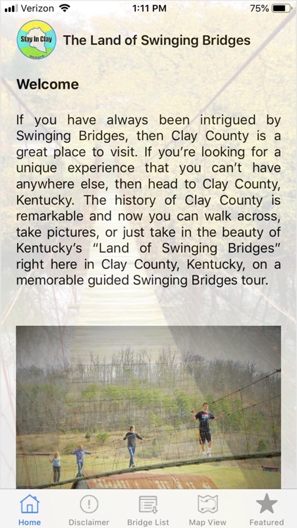 Land of the Swinging Bridges