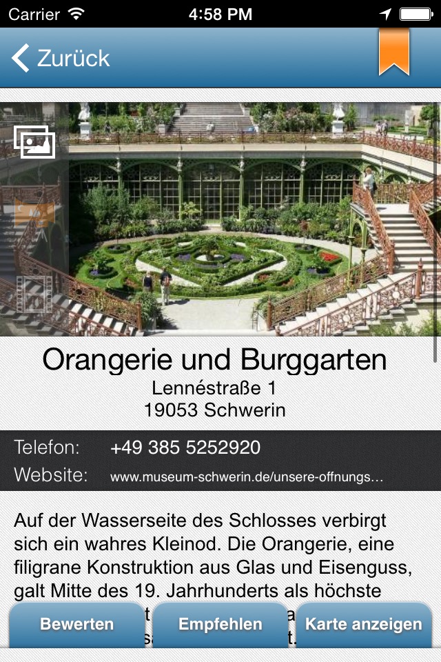 Schwerin App screenshot 2