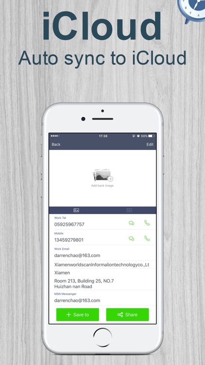 Business Card Scanner-Sam Full screenshot-4