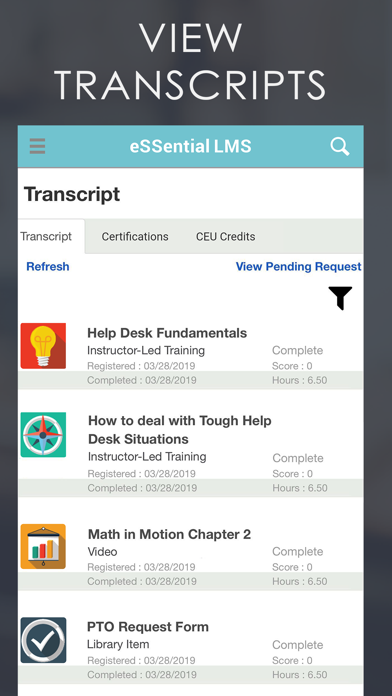 eSSential LMS screenshot 3