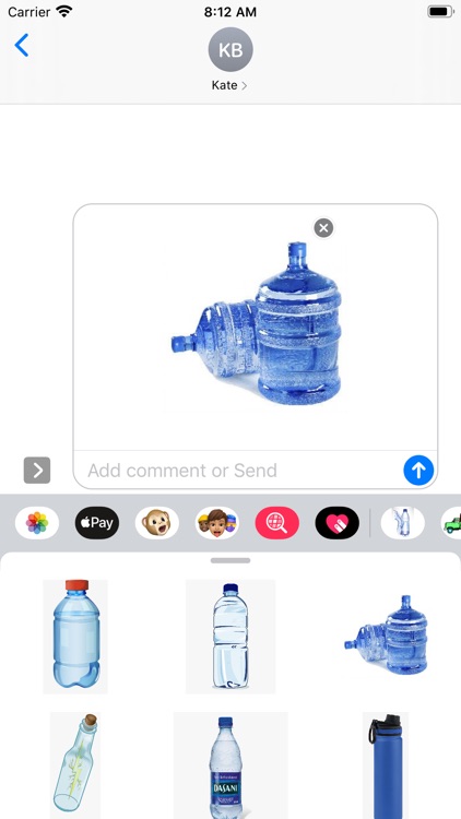 Water-Emojis Stickers