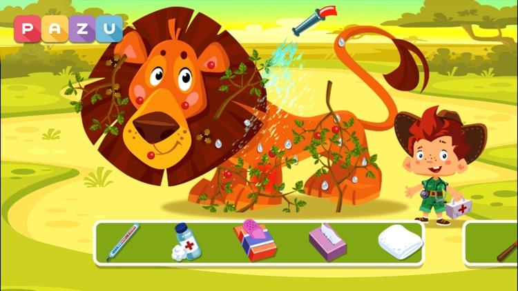 Animal Doctor Safari kids game