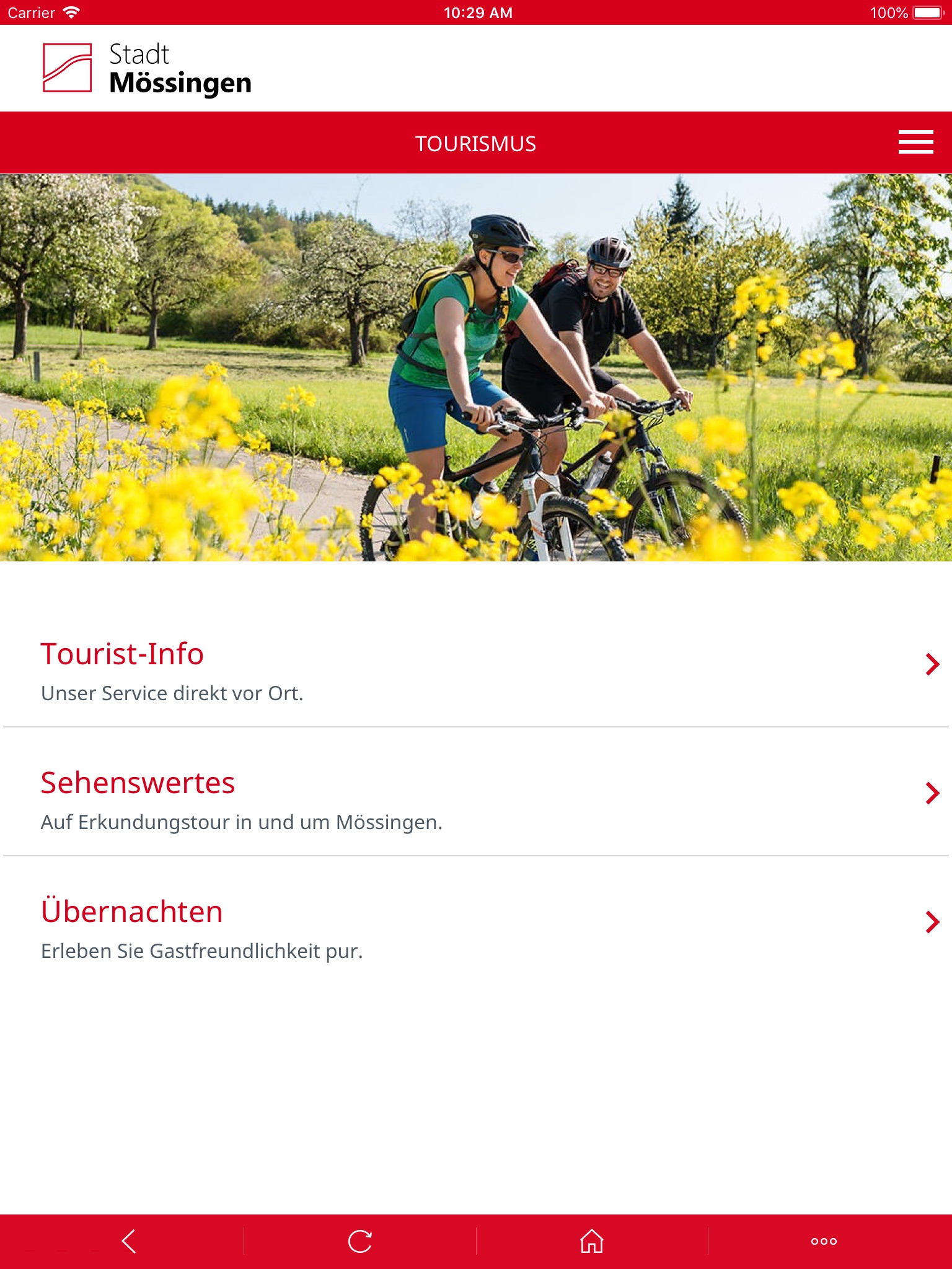 Mössingen Stadt-App screenshot 4