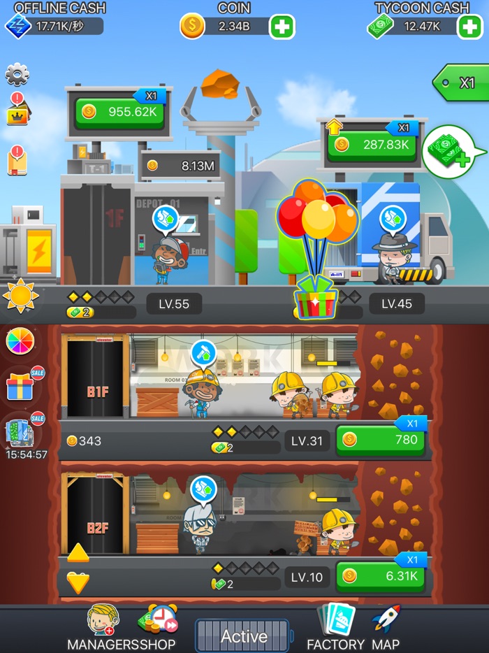 Ore tycoon-idle Mining game