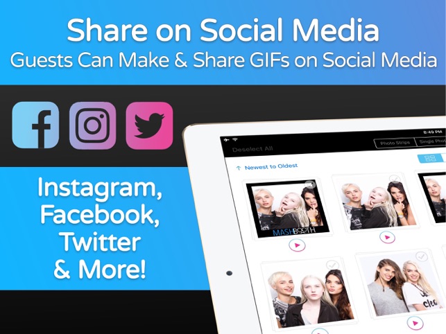 Mashbooth Pro: GIF Photo Kiosk(圖2)-速報App