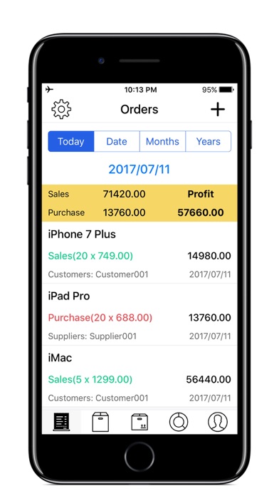 How to cancel & delete Order Inventory For Retailer from iphone & ipad 1