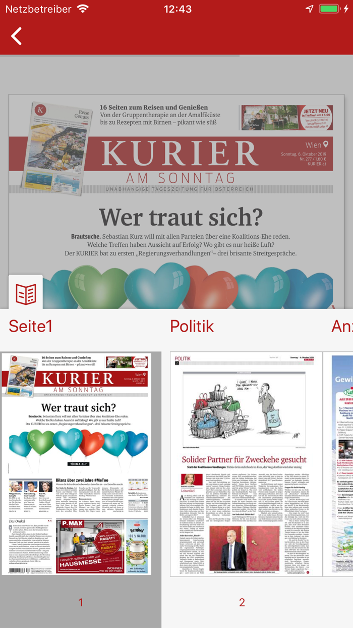 KURIER Digital – ePaper  News
