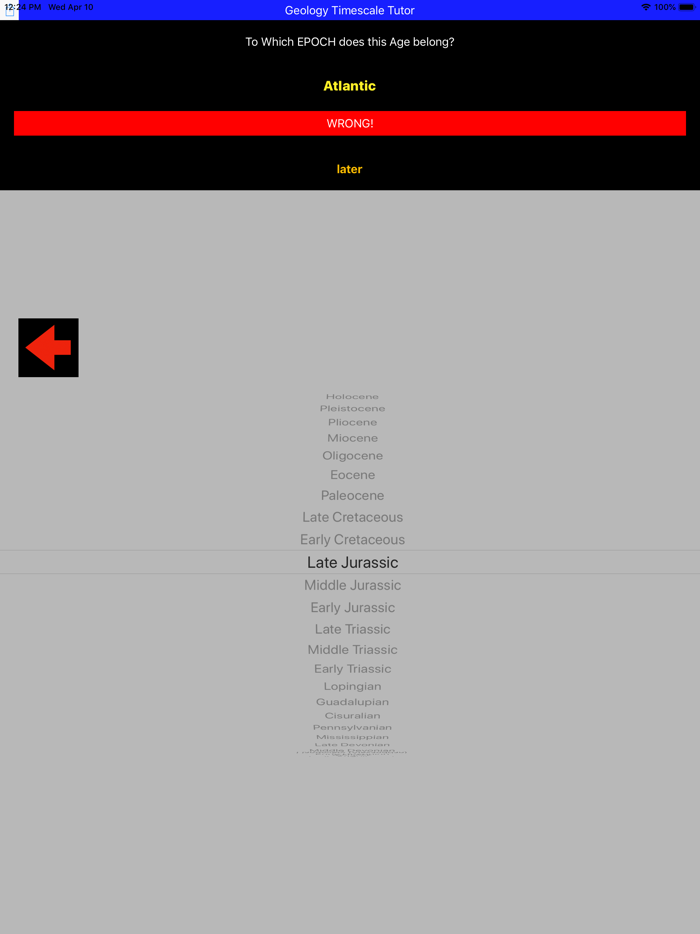Geology Timescale Tutor