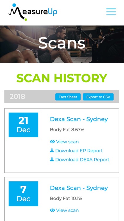 MeasureUp Scan App