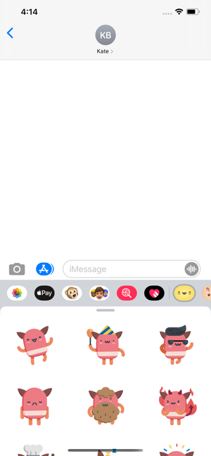 Cute Kawaii Stickers iMessage(圖1)-速報App