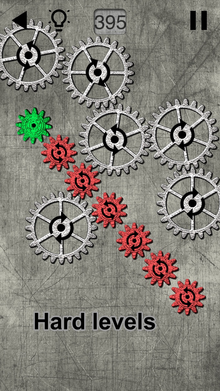 Gears logic puzzles