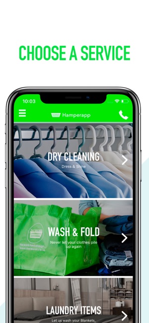 Hamperapp Laundry On-Demand(圖2)-速報App