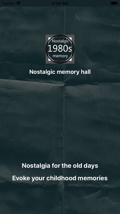 Nostalgic Memory Hall